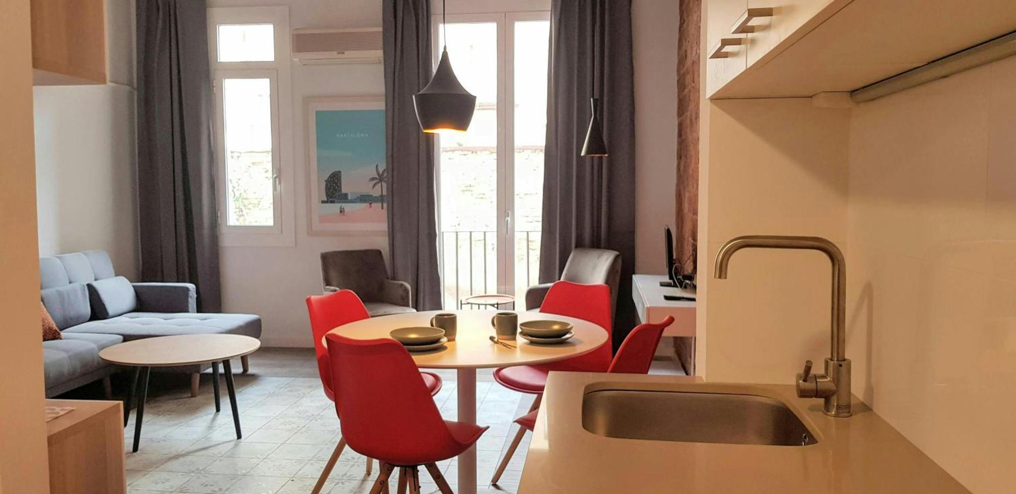 Sant Antoni 4 - Downtown Barcelona. Modern Apartment Ngoại thất bức ảnh